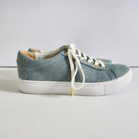 Ann Taylor Denim Sneakers Size 6.5 M - Picture 3 of 6